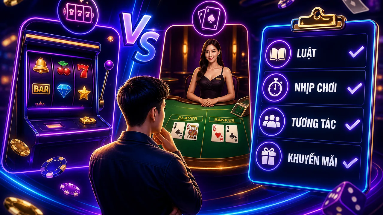 Bốn điểm cần soi trước khi đổi nhịp chơi: từ slot sang game bàn ae888